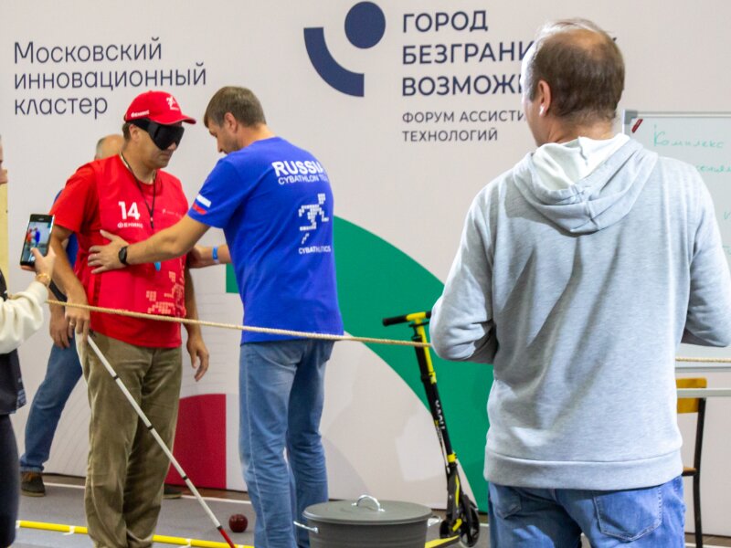 Менеджер «Доступной среды» – победитель открытого чемпионата Москвы по кибатлетике