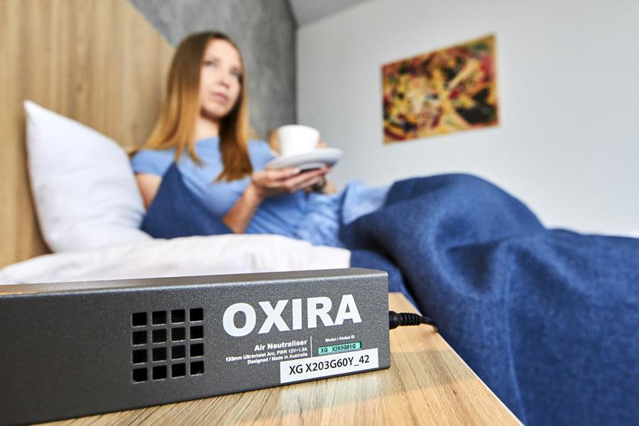 OXIRA XG — портативный рециркулятор для квартиры