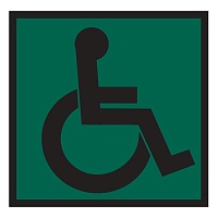 Табличка тактильная «Доступность для инвалидов всех категорий» (знак доступности объекта)