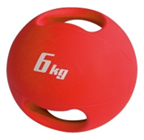 Медицинский мяч с рукояткой, 6 кг