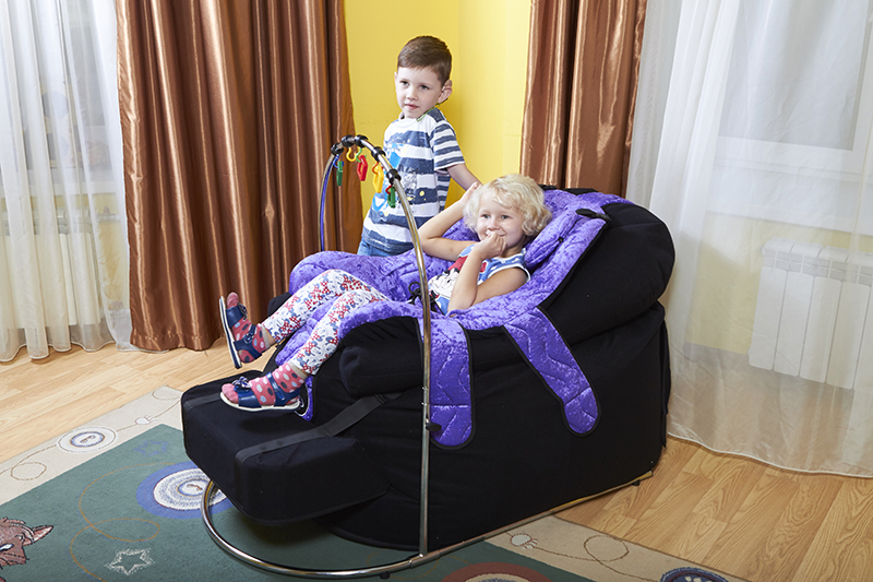Детское кресло P-Pod — лучший подарок для ребенка с ОВЗ