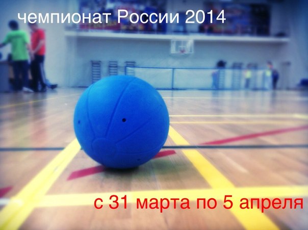Чемпионат России по голболу 2014