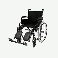 07-01-06 Кресло-коляска с ручным приводом с регулировкой угла наклона подножки (подножек)