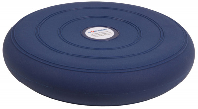 Балансировочная подушка, синяя, диаметр 33 см