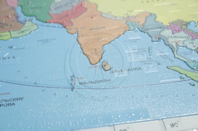 Пособие "Политико-админ. карта Азии с краткой справкой о странах" 
