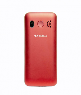 Мобильный телефон для незрячих с речевым выходом BlindShell Classic, красный
