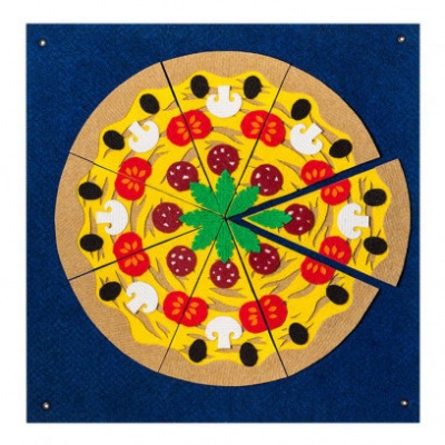 Игра для слабовидящих детей «Пицца»