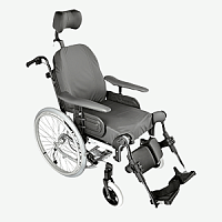 07-01-04 Кресло-коляска с ручным приводом с жестким сидением и спинкой